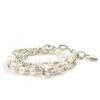 TIFFANY&Co. bracelet Medium Pearl Rock Bracelet Silver AG925 Women Used