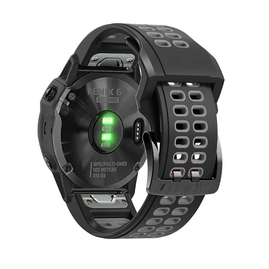 Amazon Armband FÃ¼r Garmin Fenix 26 22 Mm Silikon-Uhrenarmbänder