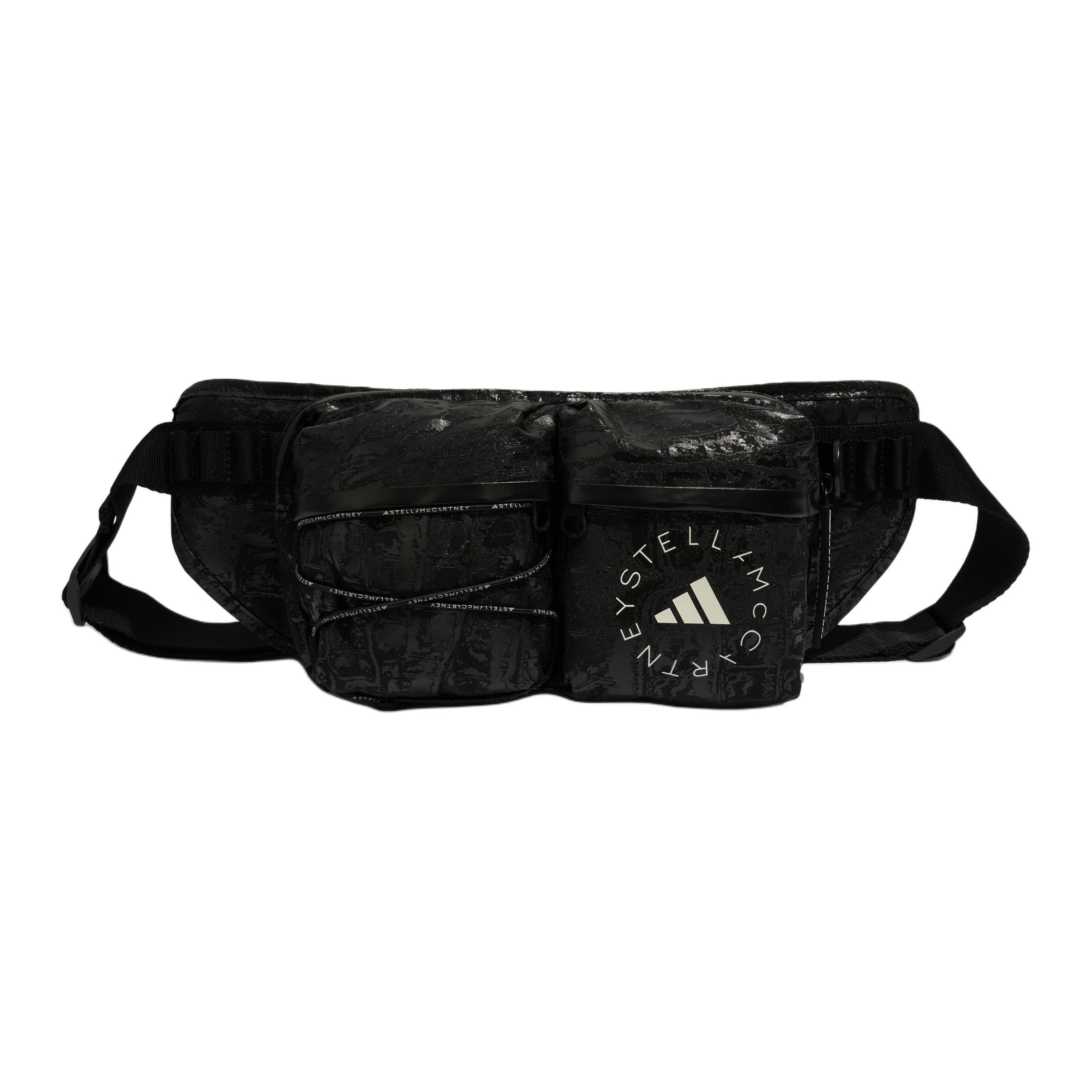 

Adidas X Stella McCartney Принт логотипа 2,8 л Поясная сумка Adidas JY4201 чёрный