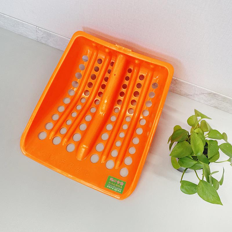 Large Thickened Plastic Mesh Sieve Shovel for Soil and Grain