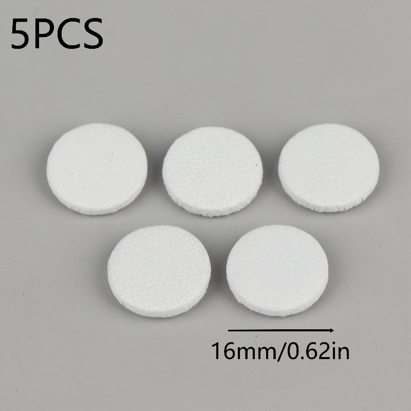 5 Pieces Leather Clarinet Pads - Sheepskin Woodwind Accessories Various Sizes - Music Instrument Parts