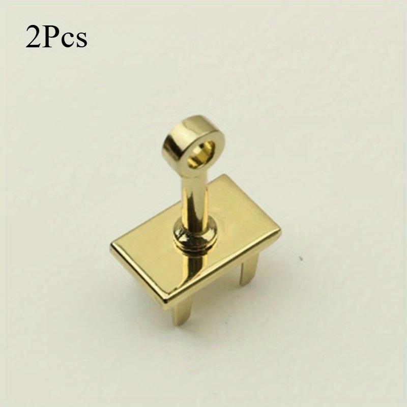 2 ks Kovová přezka s uzávěrem Módní dekorace na tašku Spona pro DIY Kabelku Tašku Peněženku Zavazadlo Kování Uzávěr Díly a příslušenství na tašku