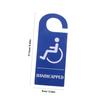 Artibetter 3pcs Blue Disabled Parking Signs Waterproof Weather Resistant Reinforced Material Vehicle Disabled Parking