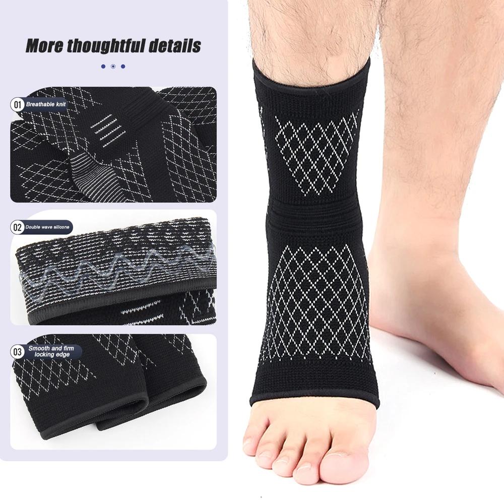 1pc Support Ankle Socks for Ankle Compression Sleeve Women Mens Foot Support Ankle Support Exercise PracticalDesign