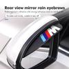 EBGU9 2pcs Car Sun Visor Rearview Mirror Rain Eyebrow Shield Sticker For BMW M 1 3 4 5 6 7 Series X1 X3 X4 X5 G20 G38 F48 E36 E39