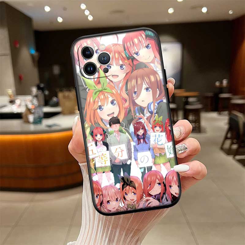 RE47 Nino Miku Itsuki Nakano New High-End Shell Phone Case for Redmi Note 13 14 Pro+ Plus A3 A3X 13X 13C 13R 14S 14C 14R