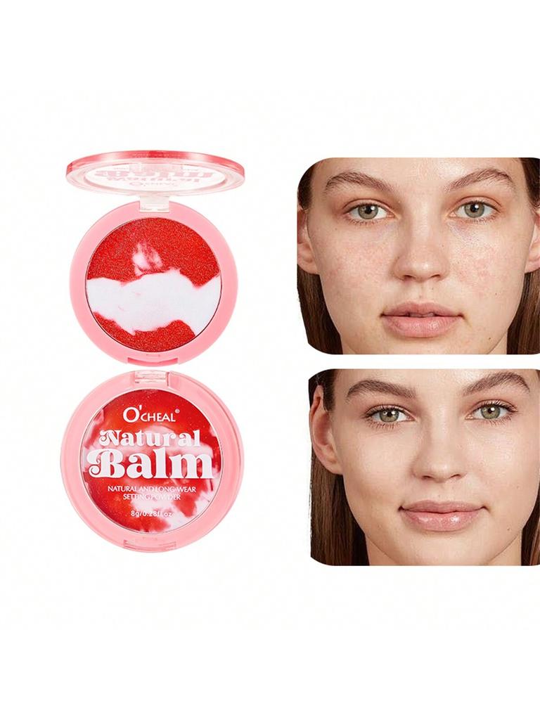 1PC Set Makeup Powder, Set Makeup Powder Free Powder Powder, Delicate Skin Friendly, Natural Nude Ma