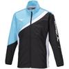Mizuno Tennis Windbreaker Standard Mesh Black x Blue Size M Jacket, Water-Repellent, Silhouette, Lining, 62MEA503, Atoll,