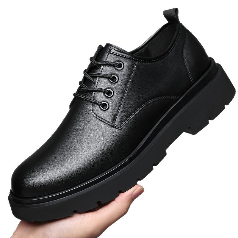 Casual British Breathable Breathable Men's Shoes Hollow Cool Leather Shoes Men's Summer Leather Shoes