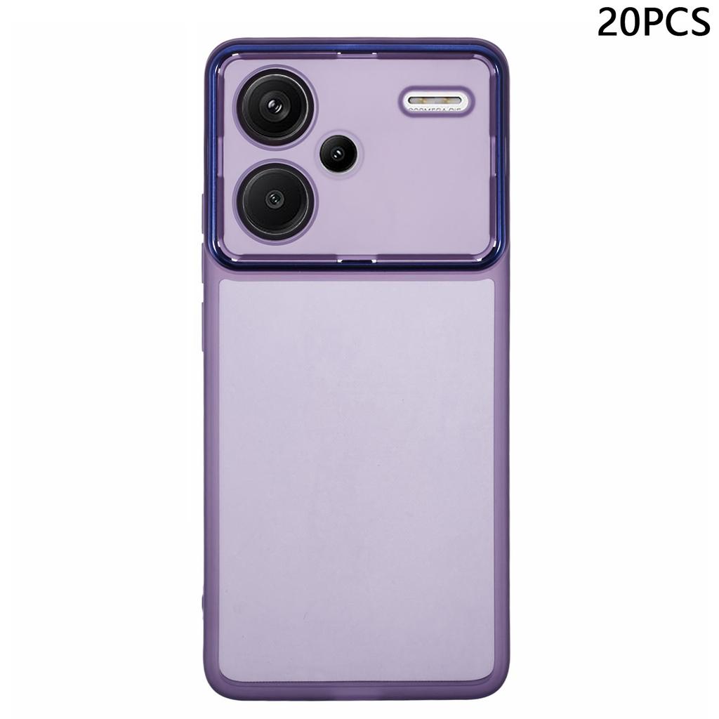 Bulk Purchasing 20Pcs For Xiaomi Redmi Note 13 Pro+ 5G Case Electroplated Camera Frame TPU Phone Cover Precise Cutouts