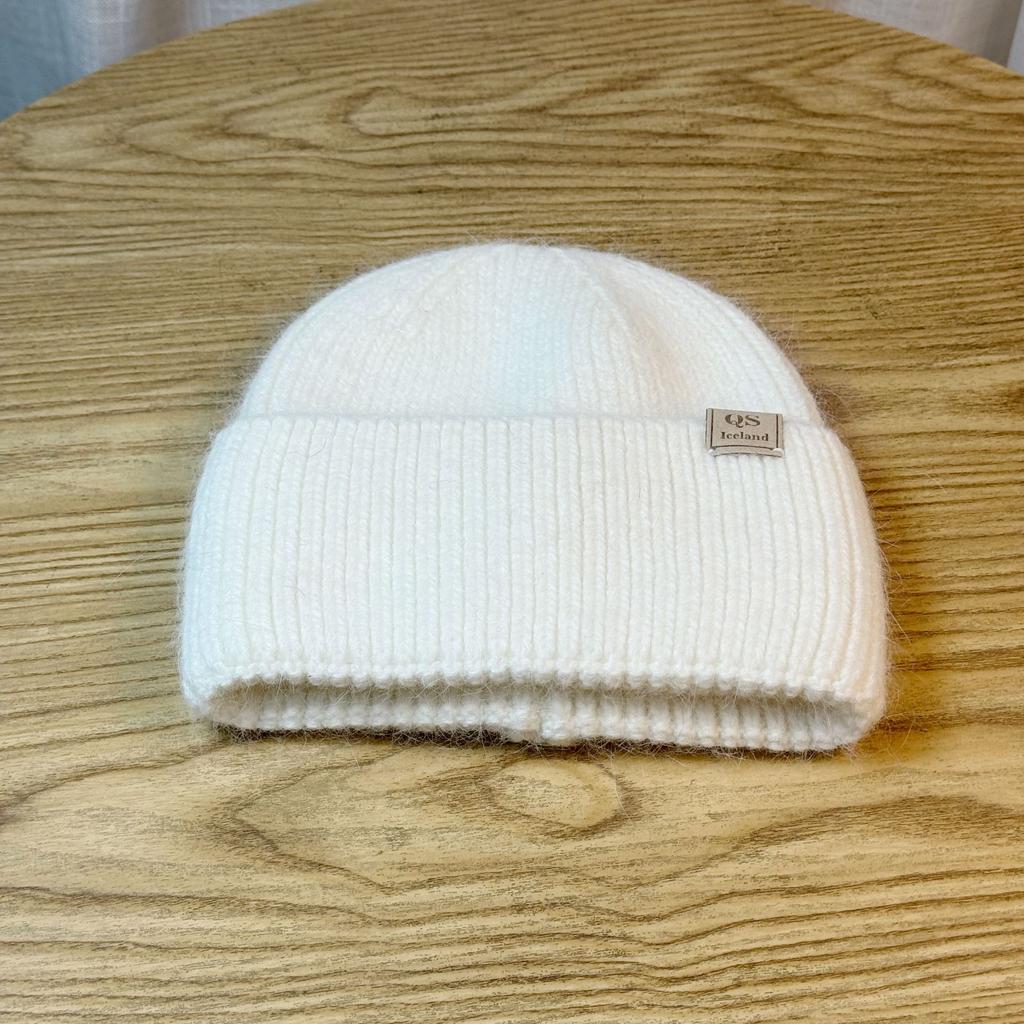 Unisex Loose Warm Fashionable Large Head Circumference Face Showing Small Pullover Hat Autumn and Winter Lazy Style Woolen Hat