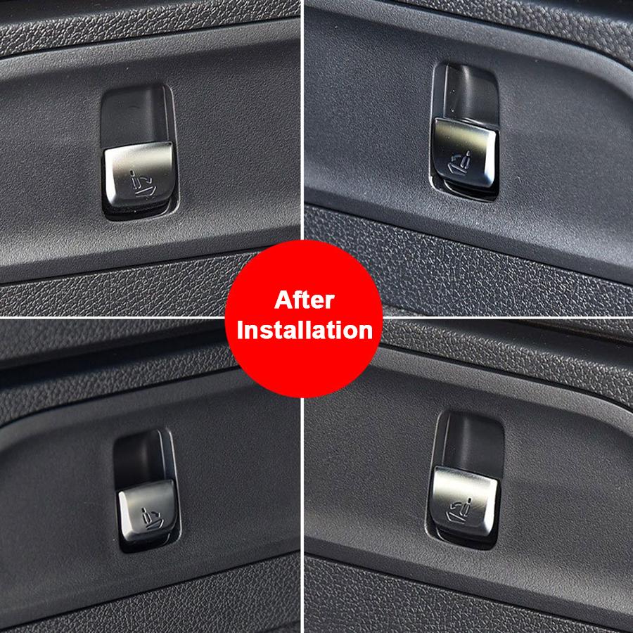 Car Seat Adjust Button Switch Cover Decor Seat Adjustment Button Replace For Mercedes Benz E GLC C-Class W205 W253 W213 Switches Seat 3