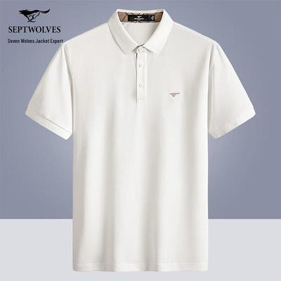 Men's Silk Blend Polo T-shirt