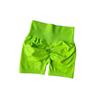 Fashion Peach Hip Lifting Sport Shorts Women's High Waist Abdominal-Shaping Slimming Running Training Hip-Showing Quick-Drying Three-Point Tights