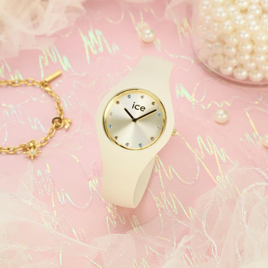Montre-bracelet ICE cosmos 022358 [Ice Watch] Femme Blanc cassé