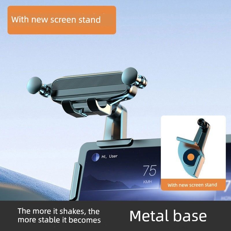 Car-Mounted Bracket Base for Floating Central Control Screen, Universal Screen Bracket for New Energy Vehicles