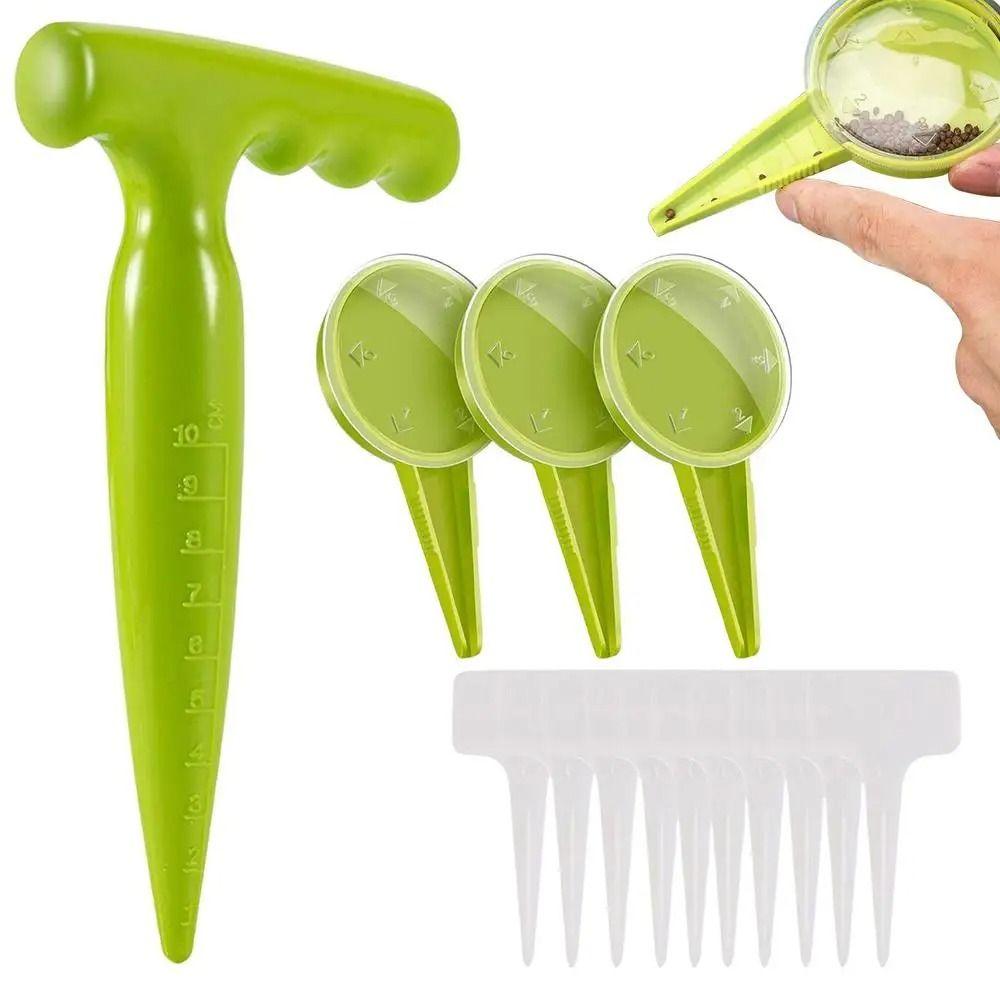 Multifunctional Gardening Hole Puncher Plastic Soil Puncher Horticultural Plant Sower  Planting