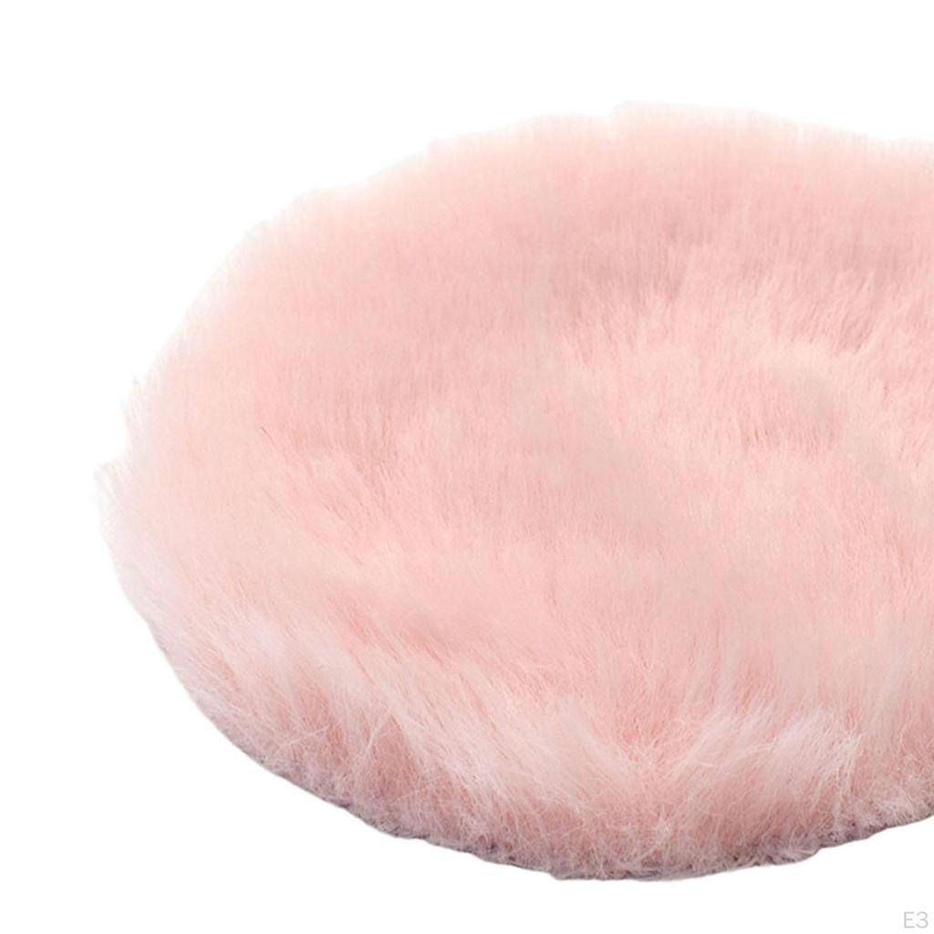 Round Plush Landscape, Room Life Scene,1:12 Mat Ornaments