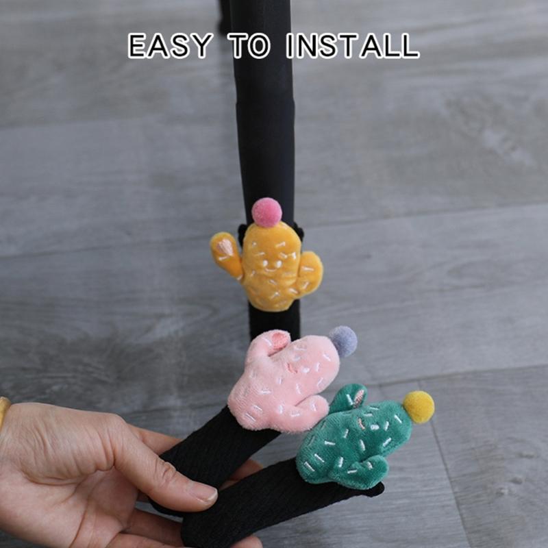 4Pcs High Elastics Chair Leg Caps Sturdy Anti Scratch Rubber Protectors Quiet Floor Guards 13 20mm Diameter Designs