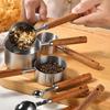 4Pcs Kitchen Measuring Utensils Easy to use Measuring Spoon with Handle Measuring Cup Cooking Measurement Accessories