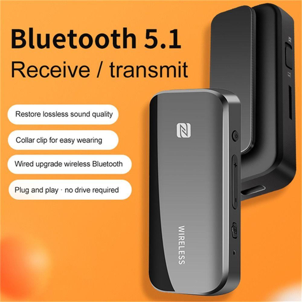 

Bluetooth 5.1 Transmitter Receiver NFC Stero Receiver Adapter Auto Car Speaker