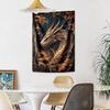 Dragon Wall Decor Tapestry Art For Pet Memorial Birthdaywedding Party Backdrop Family Gift