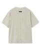 MOZMOZ [Set] Back Slit Pigment Short Sleeve + Pigment Wide Single-Pleat Shorts Set-Up