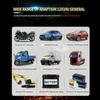 Upgrade 12V8A/24V4A Pulse Repairing Charger with LCD Display Motorcycle & Car Battery Charger AGM GEL WET Lead Acid Battery Charger 100-240V