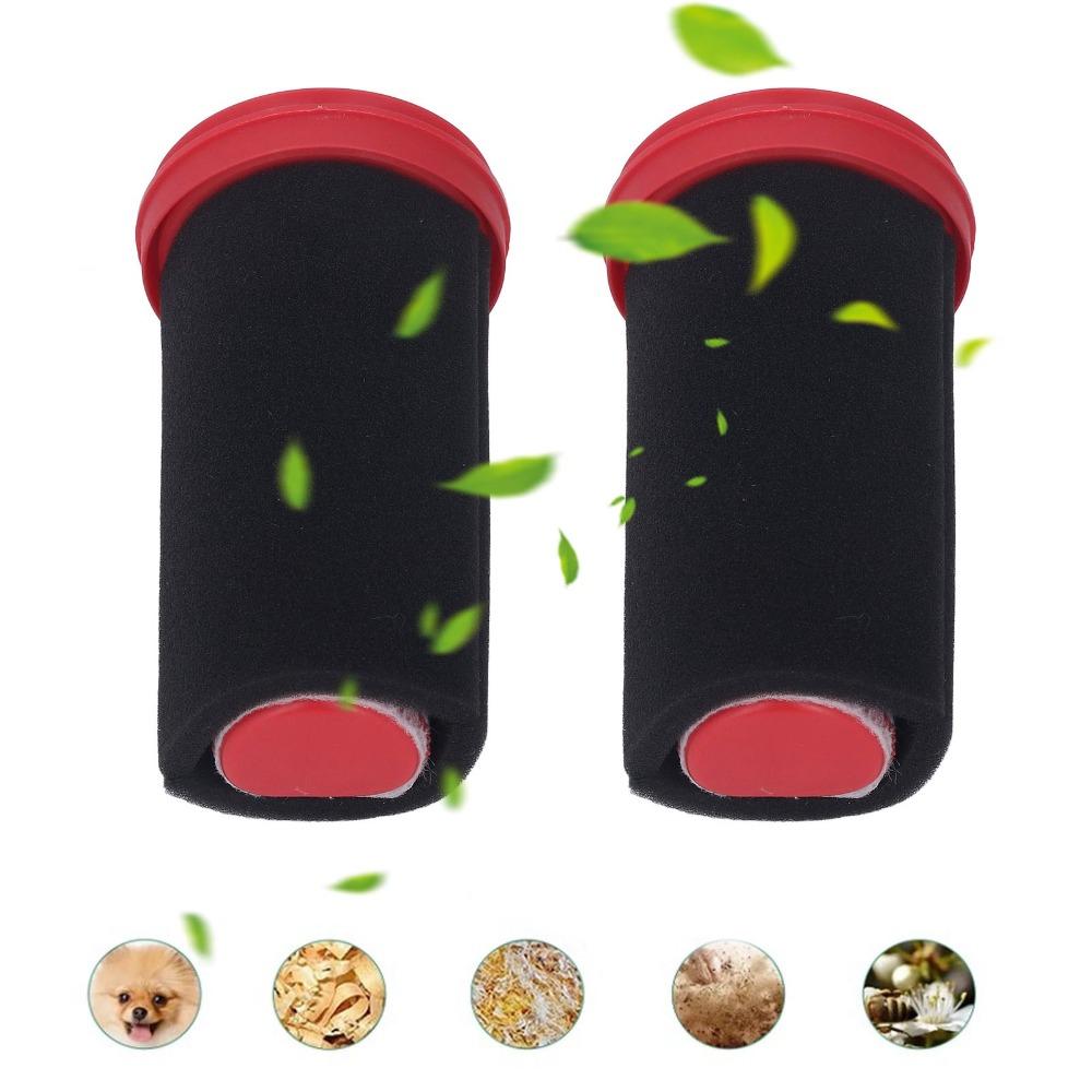 2PCS Cylindrical Vacuum Cleaner Filters for Bosch BBH3Z0025 BBH3PETGB BBH3251GB Hair Trapping