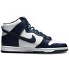 Nike Dunk High Midnight Navy Unisex Sneakers Blue White DD1399-104