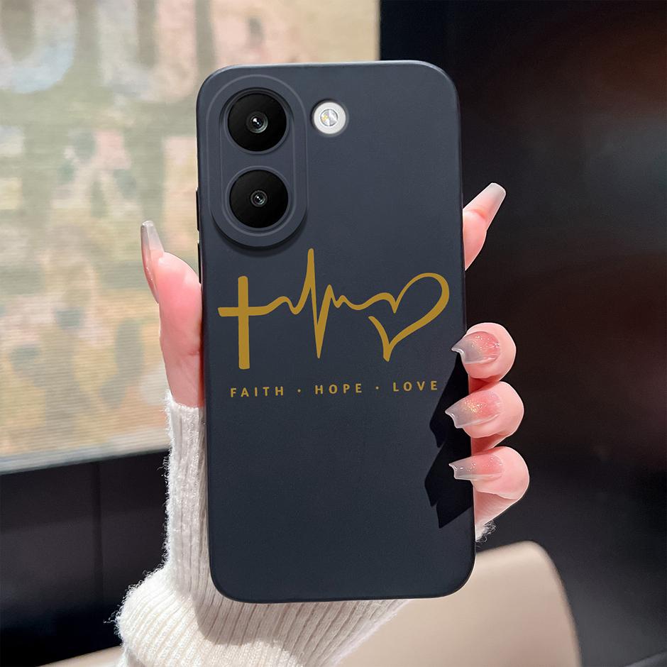 For Xiaomi Poco X8 Pro X8 Pro Max Cases Colorful Love Heart Anti-fall Artistic Protector For PocoX8Pro PocoX8ProMax Back Cover