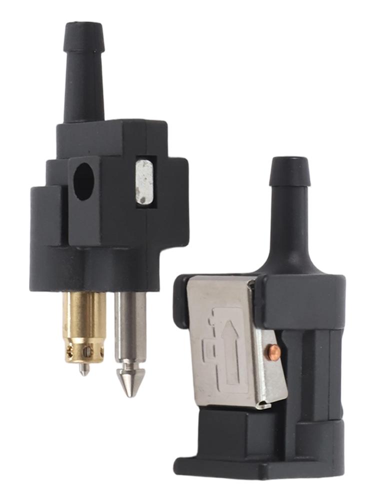 Fuel Line Connector Parts 3.3x2.1cm Black Fittings