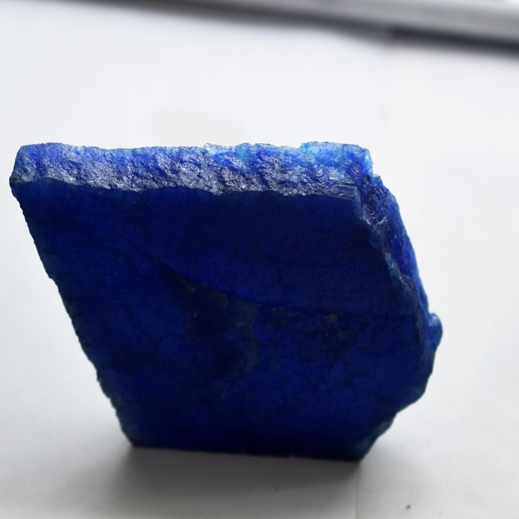 Natural Blue Sapphire Loose Gemstone Uncut Rough 1468.ct for Craft September Birthday Birthstone