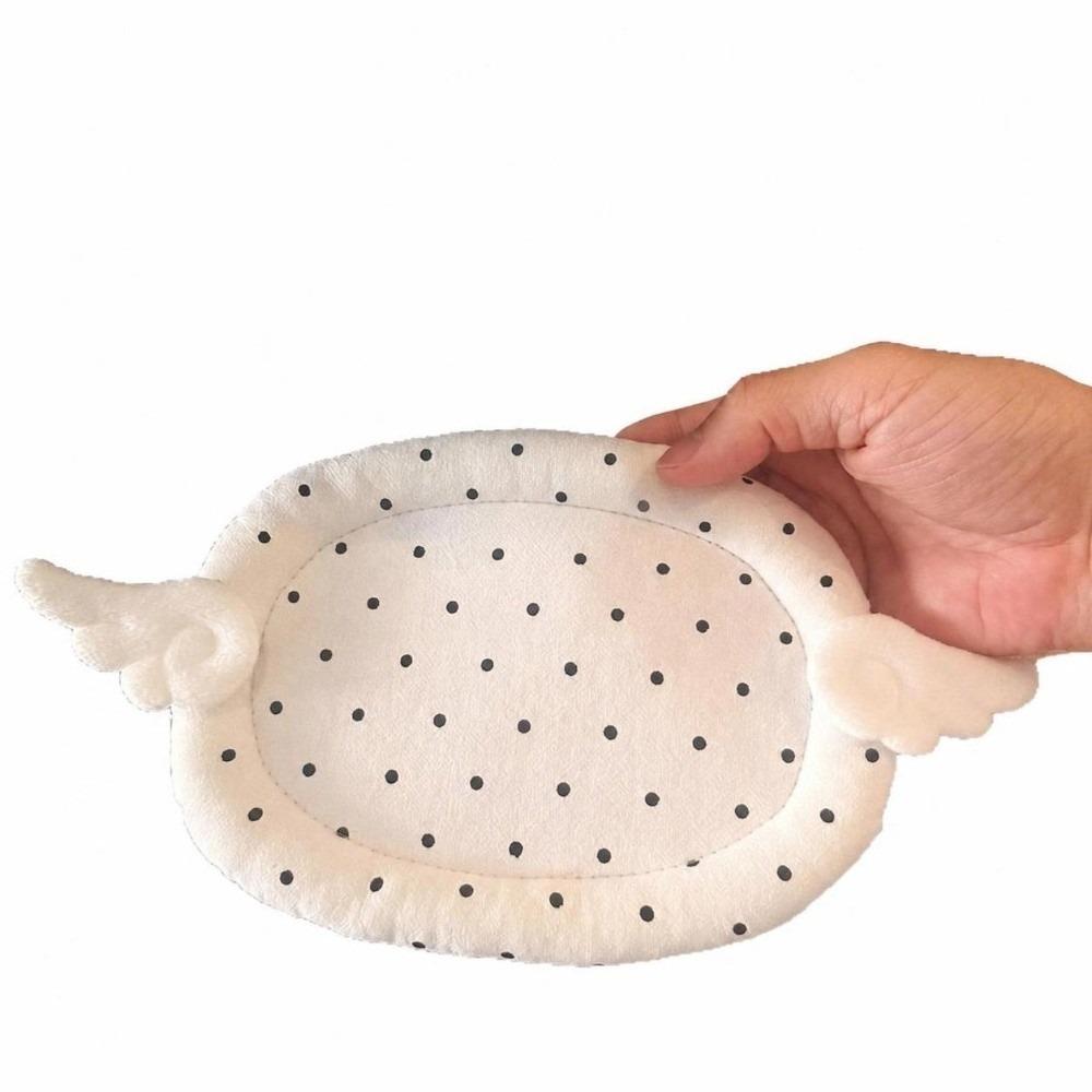 Thicken Cute Angel Wings Coasters Polka Dot Print Table Mat Insulated Coaster Home Decoration