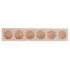 Wooden Essential Oil Display Stand One Tier Organizer Box Tray Shelf for Storing and Presenting Roller Bottles