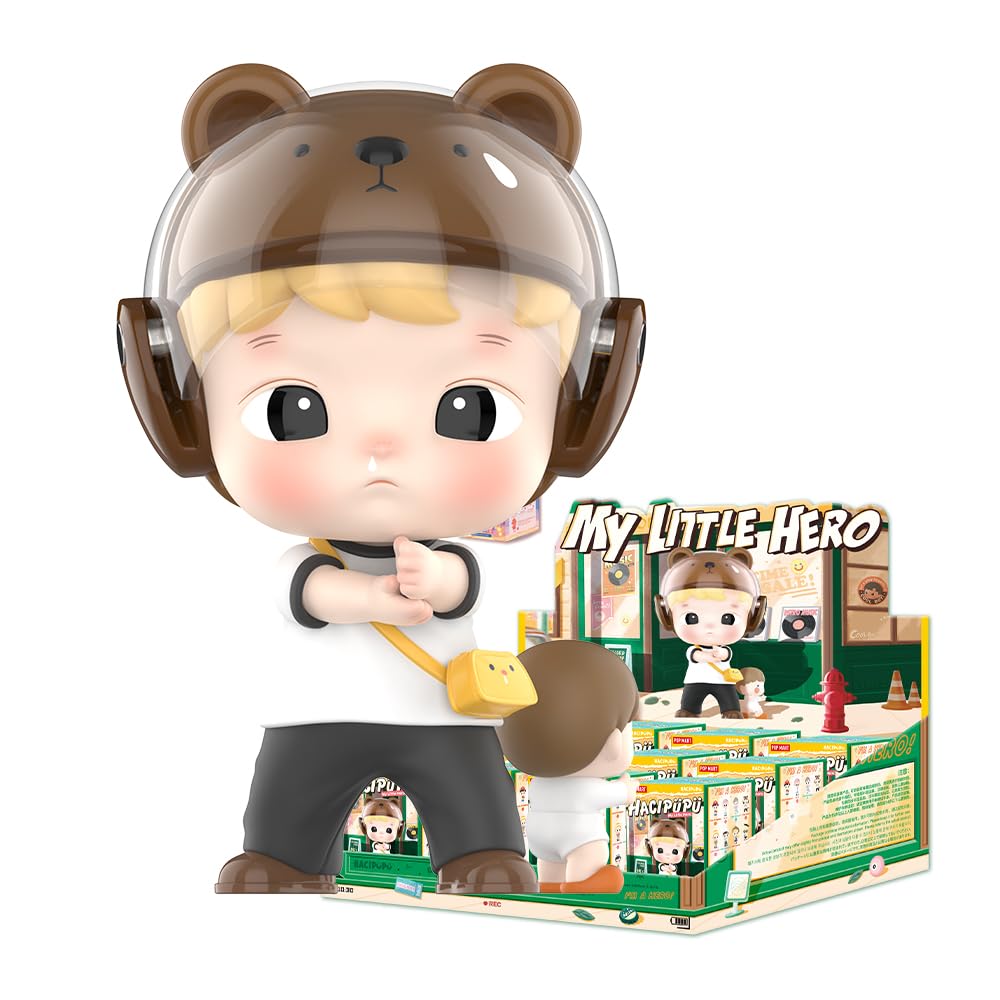 

POPMART HACIPUPU Серия «Мой маленький герой» Фигурки Popmart Gachapon Фигурки в слепой коробке Пластиковая модель Премиальные игрушки ПВХ Мягкий винил Оригинальный персонаж