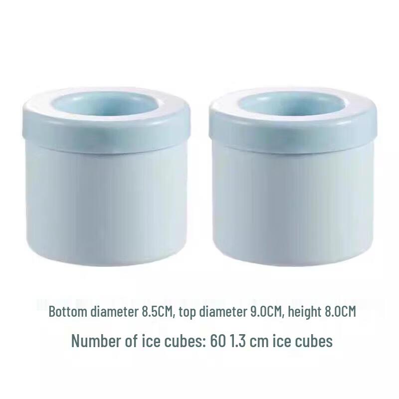 Silicone Ice Cube Maker and Storage Bucket