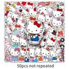 50 sheets hello kitty - 1331 stickers