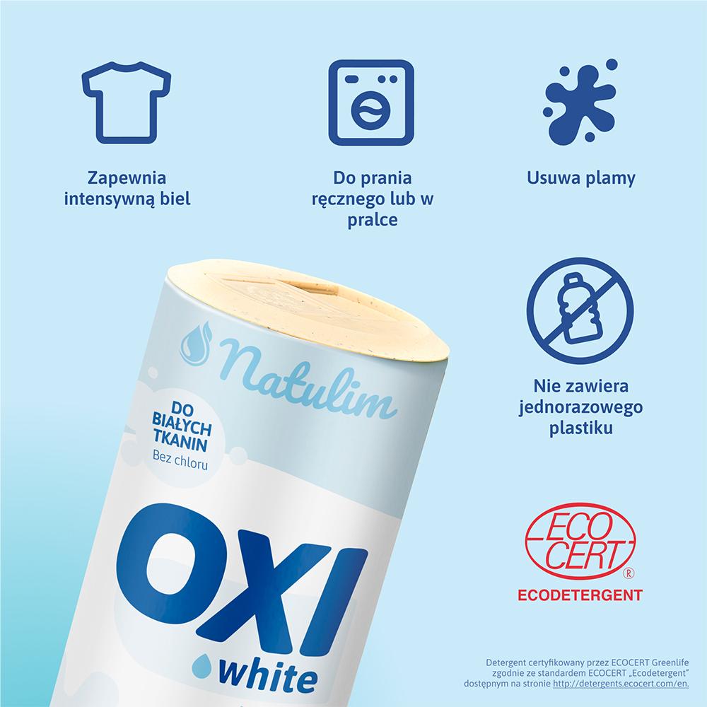 Natulim, Oxi White, Eko Odplamiacz W Proszku 0,5Kg