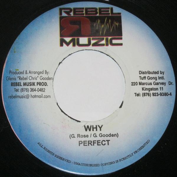 

7inch Record PERFECT - Why NONE Rebel Muzic Jamaica Reggae, Ska & Dub Used