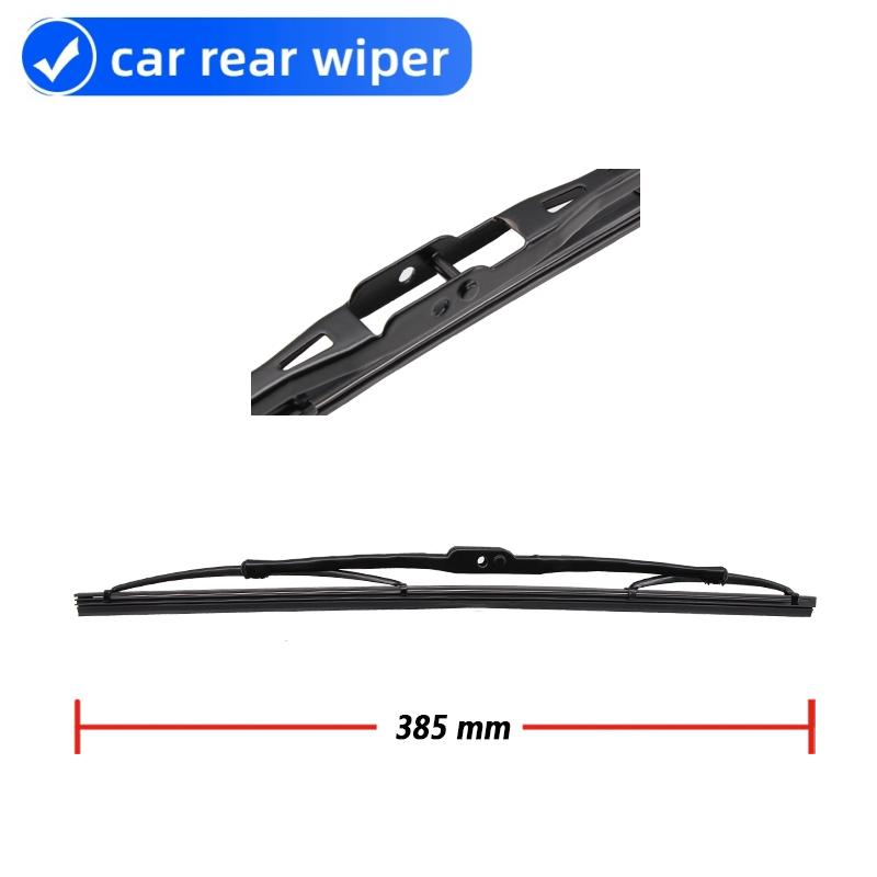 Car Rear Wiper Blade Blades Back Window Wipers Arm For Porsche For Cayenne Hatchback (2003-2010) 385mm Car Accessories rear wiper