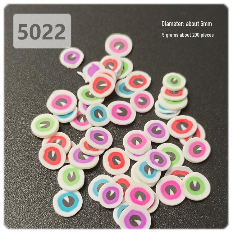 Yaleduo DIY Fruit Polymer Clay Slices for Slime, Crafts, and Nail Art Decor