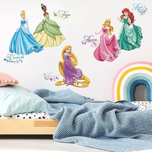 RoomMates Disney Princess Royal Debut Peel and Stick Wall Decal, RMK2199SCS
