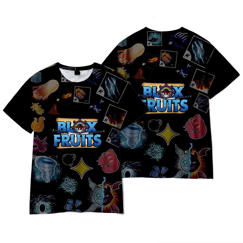 Adult cartoon trendy printed personalized casual T-shirt men