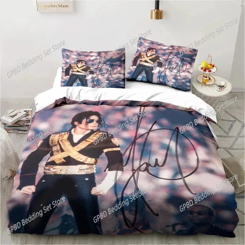 Comforter 3D Printing Michael Jackson Bedding Set Bedroom Soft Modern S Comefortable Kids And