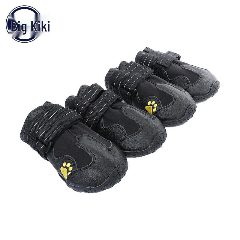 Protective All-Weather Dog Boots чёрный