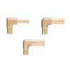 Connettore a Pagoda 6mm 8mm 10mm a Filetto Maschio 1/8"BSP Connettore a Barb per Tubo in Ottone Gomito Raccordo Giunto Adattatore
