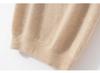 Women's 100% Pure Cashmere Round Neck Knit Camisole Vest