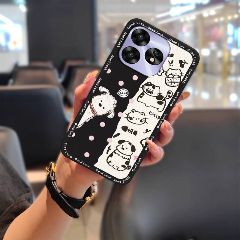 Anti-dust Back Cover Phone Case For UMIDIGI A15/A15C/A15T Dirt-resistant Fashion Design Soft Case Shockproof Cartoon TPU
