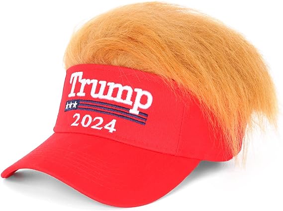 Peluca Rubia Sintética para Disfraz de Hombre, Corte Pixie en Capas Resistente al Calor, Pelucas de Personajes Famosos para Cosplay, Gorra de Béisbol Roja